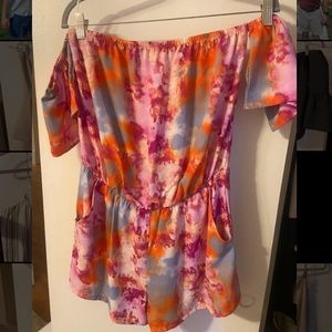 TYCHE Tie-Dye Romper